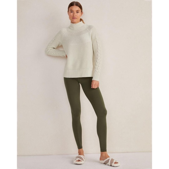 Haven Well Within Merino Cashmere Textured Yoke Sweater - Picture 10 of 10